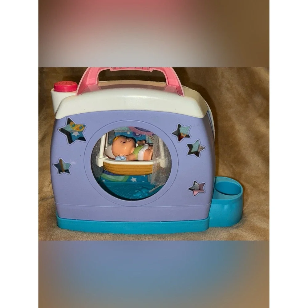 Fisher-Price Little People Cuddle & Care Nursery Baby Dollhouse Playset Bag